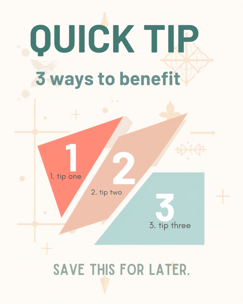 3 Ways to Benefit