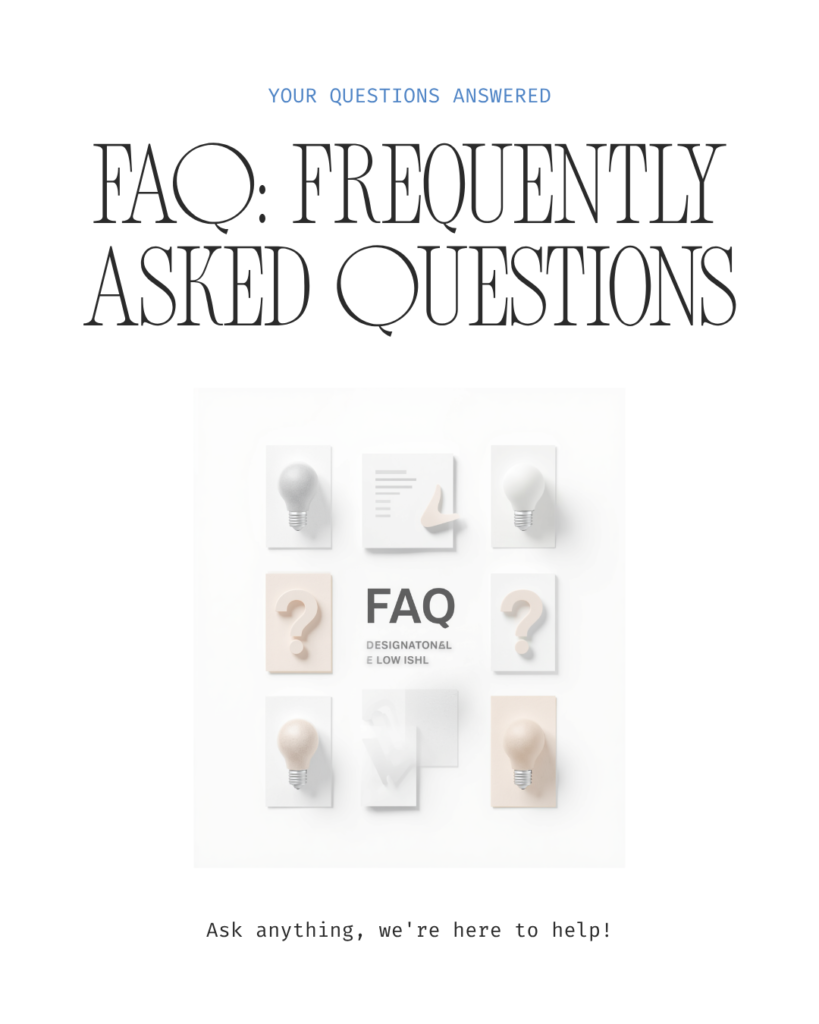 FAQ Q&A Card
