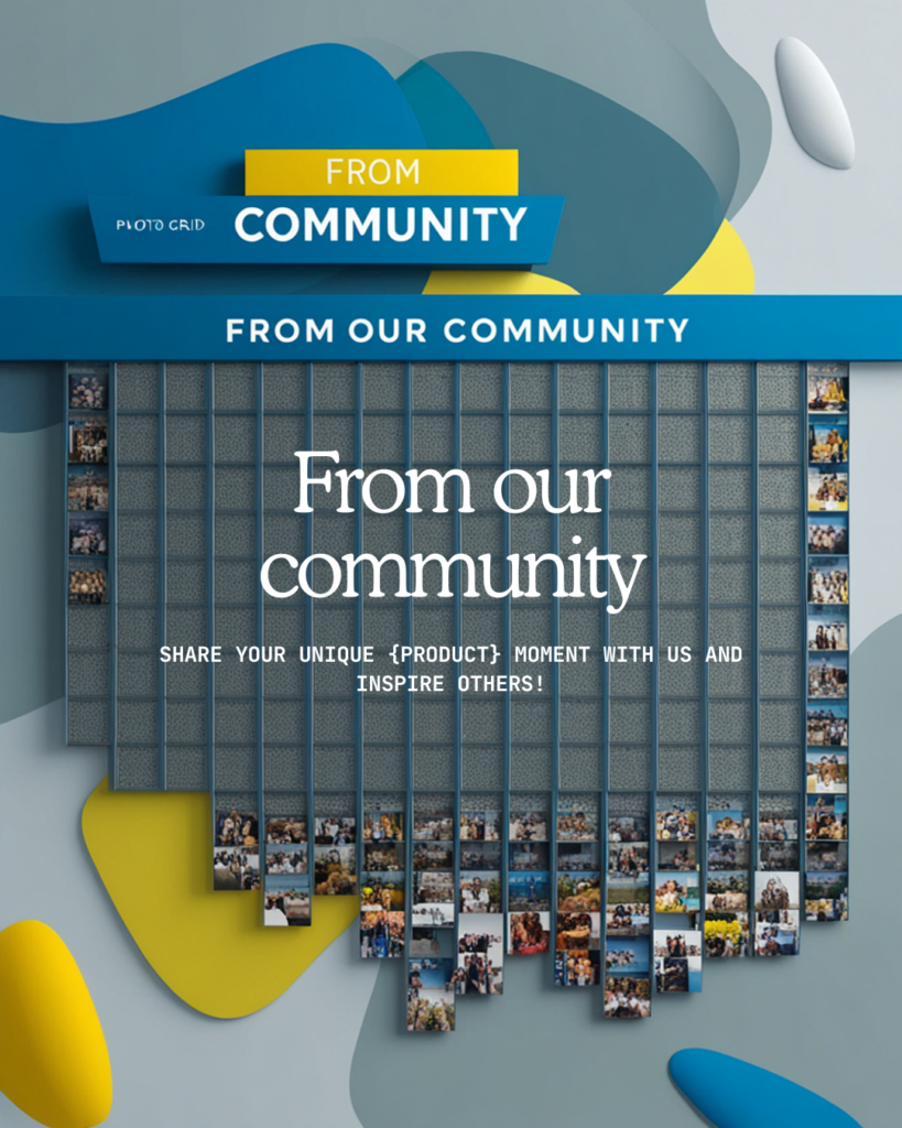 UGC Community Photo Grid