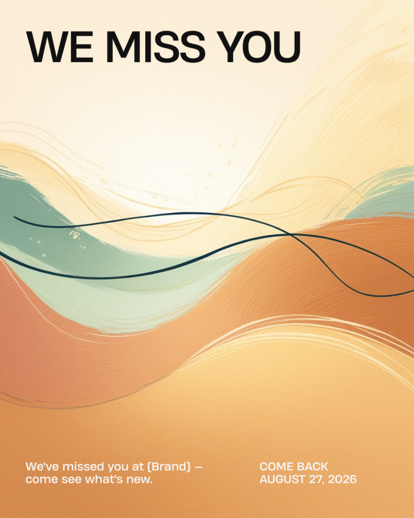 We Miss You