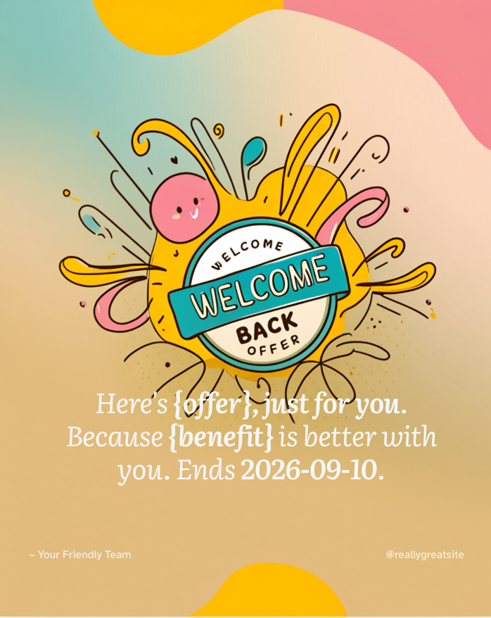 Win Back Offer